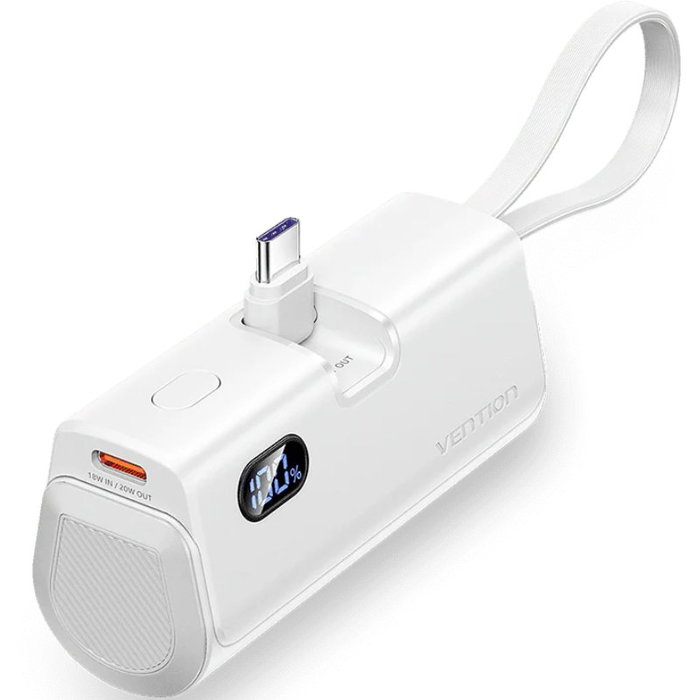 Vention Powerbank FHQW0 4800mAh Blanca Vention Powerbank FHQW0 4800mAh Blanca